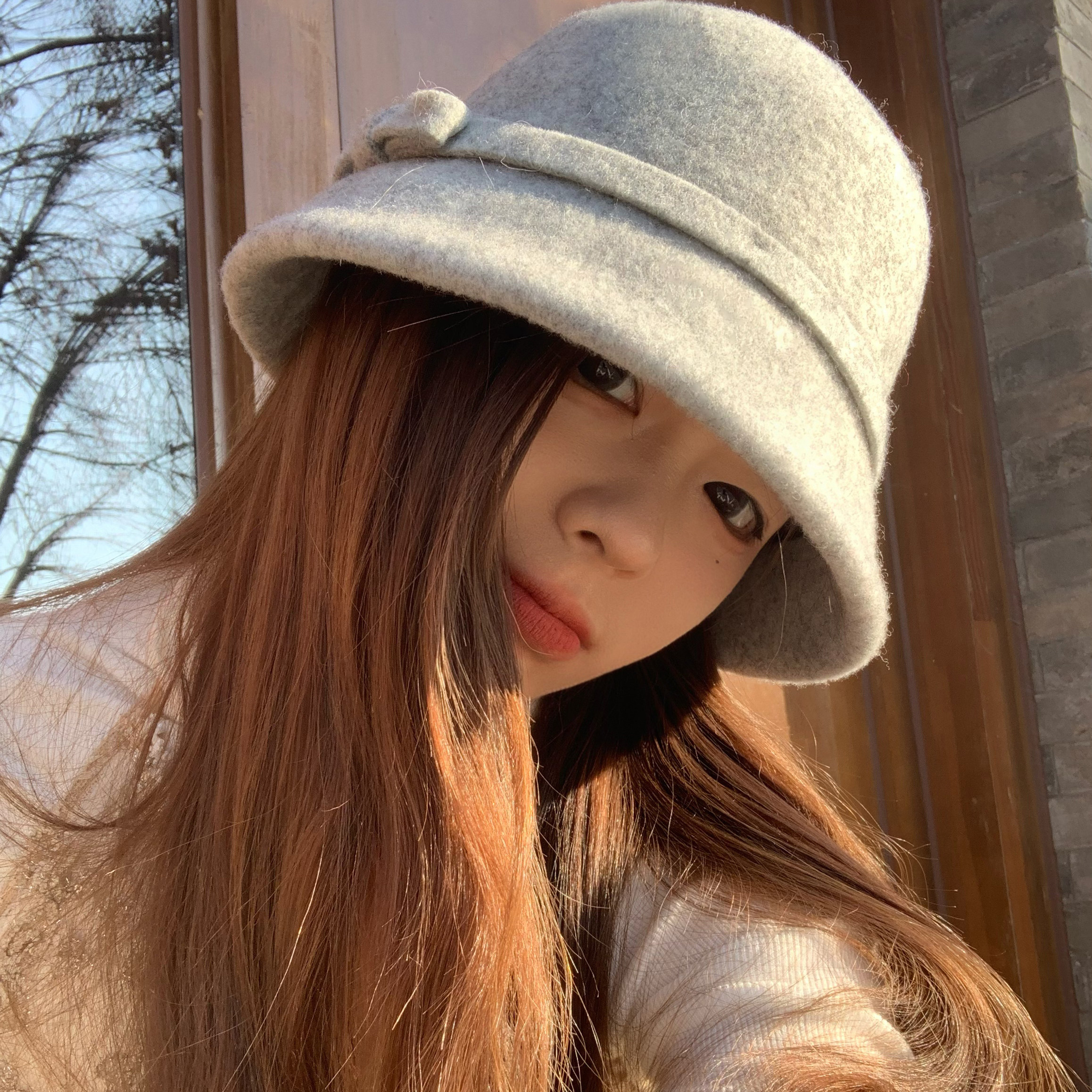 赫本风羊毛礼帽女冬季高级感法式千金帽子女款秋冬保暖渔夫帽盆帽,服饰配件/皮带/帽子/围巾,帽子,淘宝优惠券,粉丝福利购,淘宝优惠卷