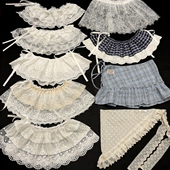 2026春新款 白色蕾丝屁帘女高级感叠穿显瘦遮臀裙帘半身裙配牛仔裤