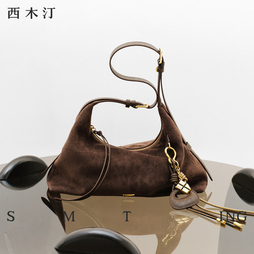 西木汀通勤百搭包包休闲单肩包
