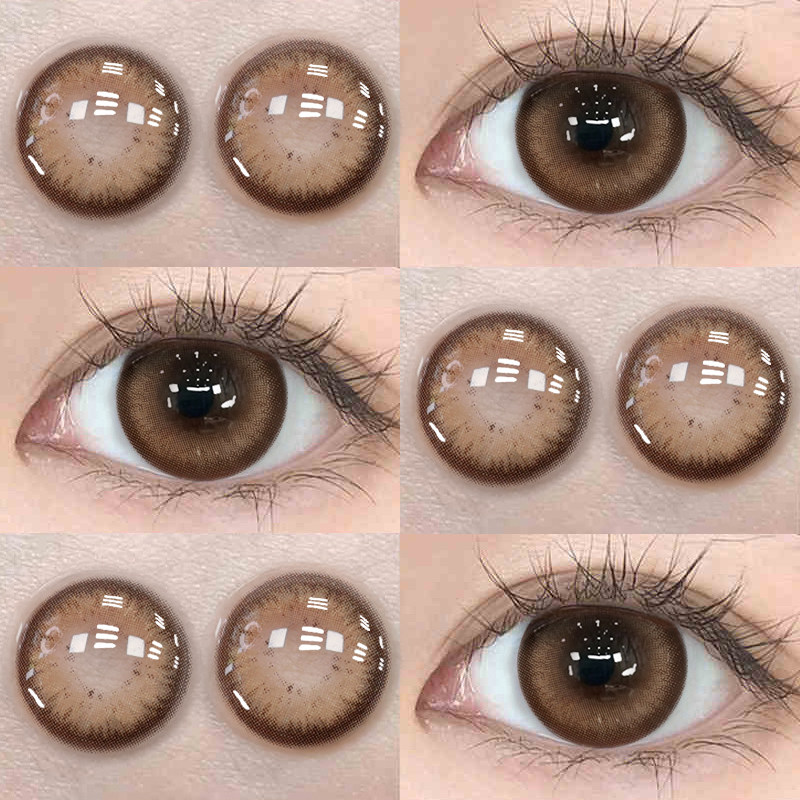 栗子棕色秋冬新款美瞳半年抛大直径隐形眼镜女正品官方HC旗舰店TN,隐形眼镜/护理液,彩色隐形眼镜,淘宝优惠券,粉丝福利购,淘宝优惠卷