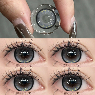 tina媞娜美瞳月抛缇娜正品官方旗舰店大小直径HC带度数隐形眼镜TN