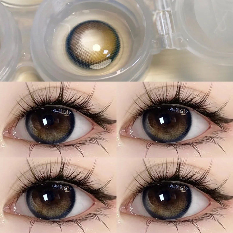 阳光琥珀美瞳日抛女大直径30片一次性混血正品官网旗舰店ejl