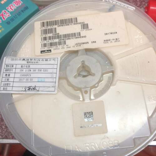 可维修16v 104 0201 贴片电容村田 GRM033R61C议价