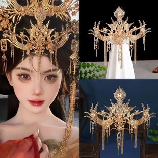 【爆款】古风汉服发饰发冠流苏饰品配饰战国袍配饰亡国公主