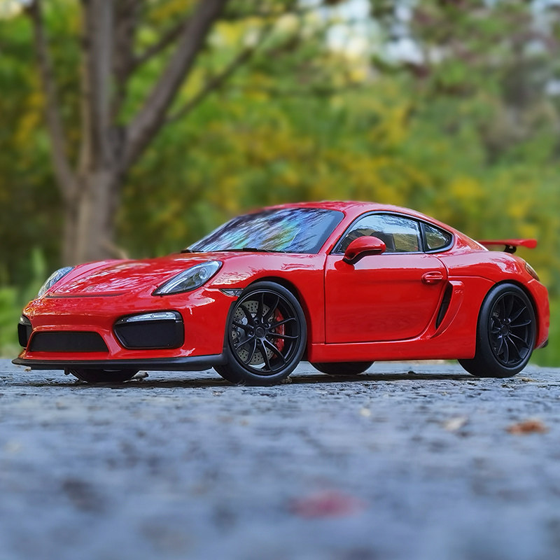 schuco舒克1:18 保时捷911 targa 4 卡曼cayman gt4 合金汽车模型