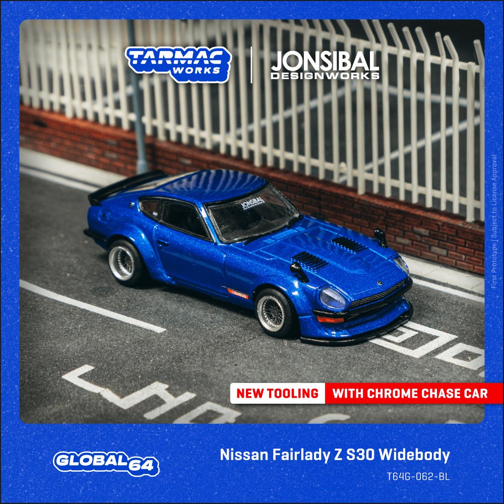 TW 1:64 尼桑 Nissan Fairlady Z S30 Widebody   合金汽车模型