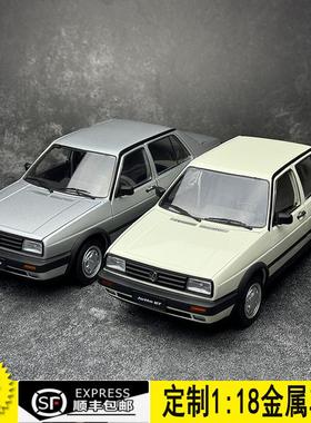 原厂 1:18 大众捷达GT JETTA GT MK2 捷达王 仿真合金汽车模型