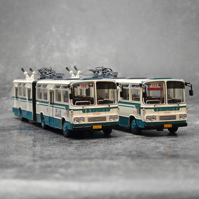 114路北京公交模型BD562无轨电车