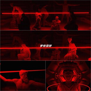 4K视觉艺术欧美雕像套装LED大屏幕酒吧livehouse舞台背景VJ素材