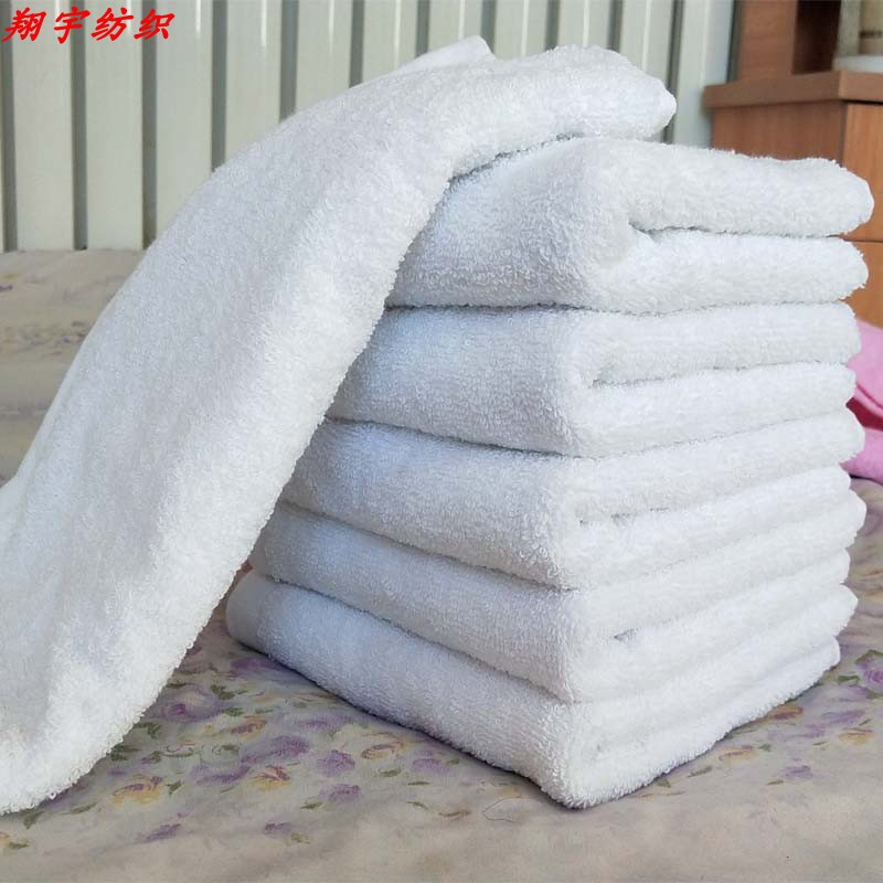 劳保办事回礼品洗浴宾馆酒店足疗厨房抹布家用纯棉厚白毛巾厂家批