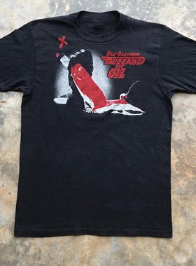 Ozzy osbourne奥兹乐队西海岸摇滚hipgop嘻哈短袖男女街头痞帅T恤