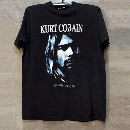 KURTCOBAIN美式高街古着感短袖