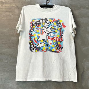 Cheap Trick重金属乐队短袖T恤ulzzang波普艺术美式小领口半袖潮