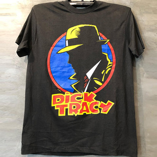 Dick 美潮oversize男女重磅棉T恤 Tracy狄克崔西欧美电影潮流短袖