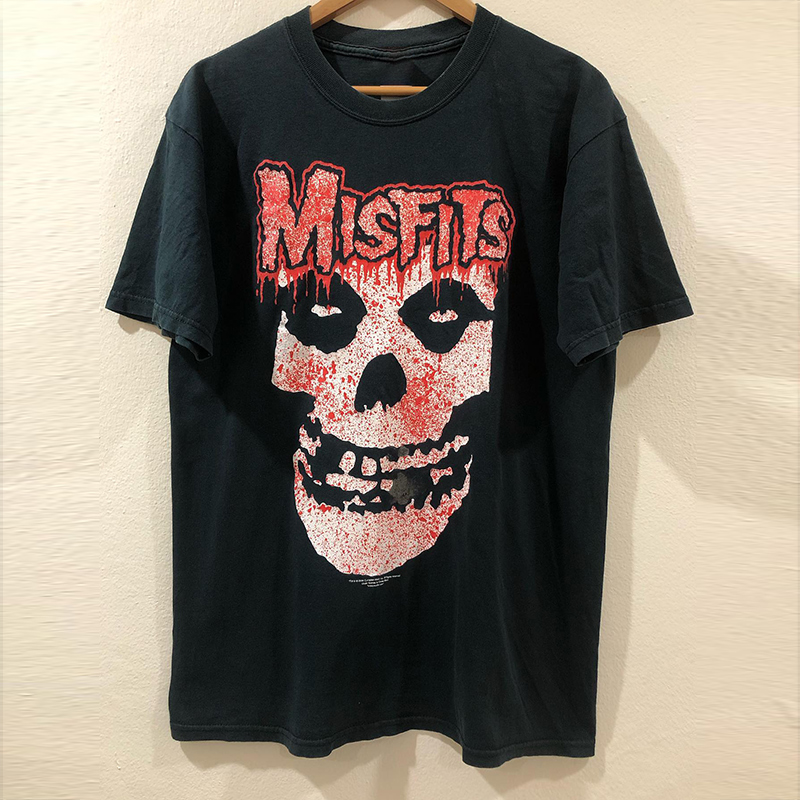 TheMisfits朋克摇滚乐队短袖