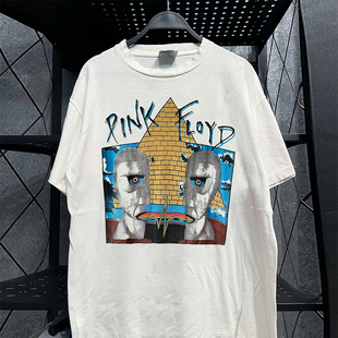 Pink Floyd平克·弗洛伊德乐队短袖T恤男FOG美式设计感潮牌体恤衫
