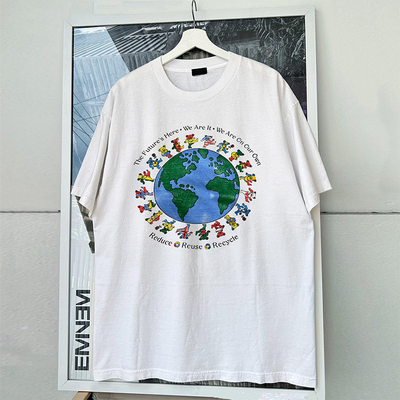 感恩而死乐队美式摇滚风纯棉半袖