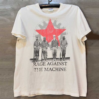 愤怒机器乐队美式纯棉质感短袖T