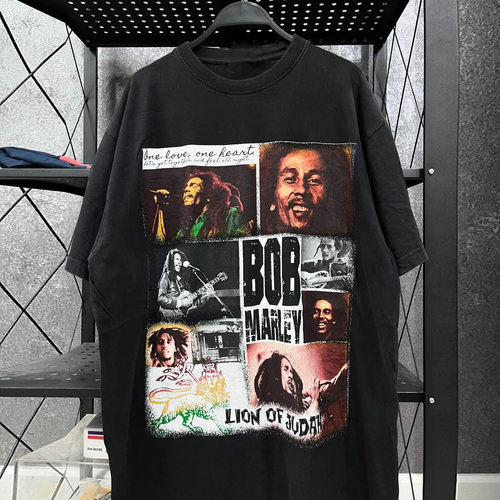 BobMarley雷鬼文化纯棉短袖