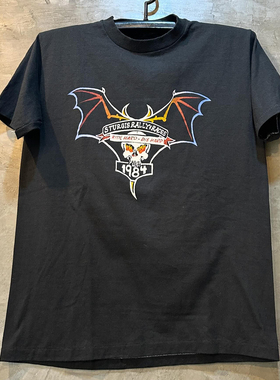 Sturgis Rally Races摩托车拉力赛短袖T恤FOG高街重磅美式半袖男