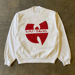 说唱嘻哈风宽松长袖 clan武当派hiphop经典 男女高级感卫衣 Tang