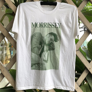 Morrissey莫里西人像vintage复古痞帅短袖美式高街cityboy男女T恤