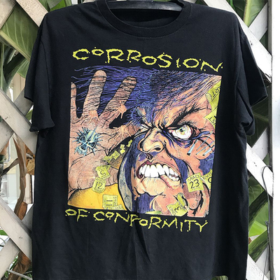 短袖T恤小众金属朋克男女乐队