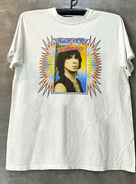 Iggy Pop艺术家伊基波普人像短袖T恤hiphop潮牌美式重磅复古潮tee
