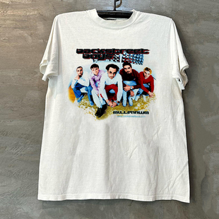 T恤vibe重磅情侣半袖 Backstreet 摇滚短袖 美式 潮 Boys后街男孩经典