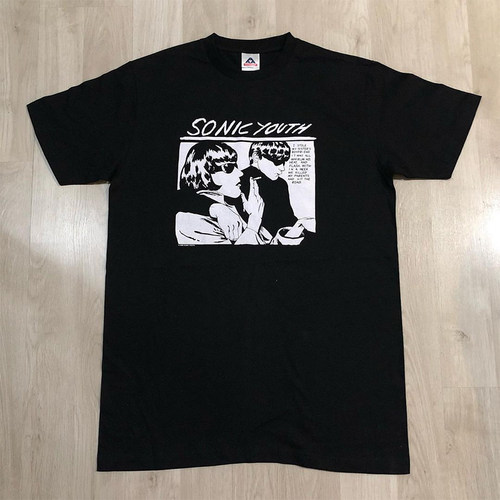 vintage乐队短袖嘻哈复古朋克风