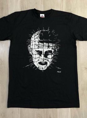 Hellraiser猛鬼追魂针头(地狱人)可利夫·巴克高街男女短袖T恤潮