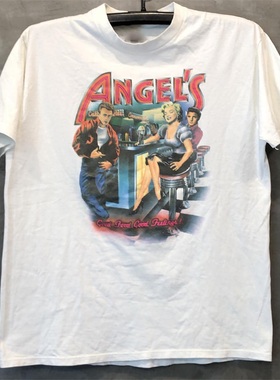 Marilyn Monroe玛丽莲梦露人物印花古着vintage美式男女短袖T恤潮