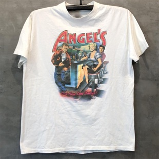 Marilyn Monroe玛丽莲梦露人物印花古着vintage美式男女短袖T恤潮