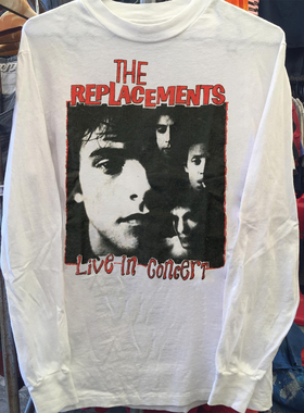 The Replacements乐队周边美式高街小众复古潮牌长袖纯棉男女上衣