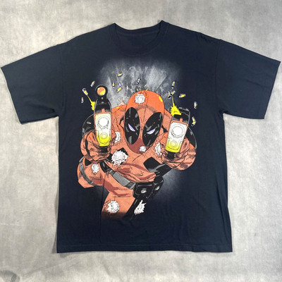 Deadpool美式复古漫画风短袖