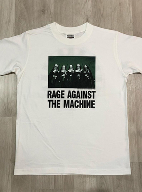 暴力反抗机器Rage Against The Machine说唱金属乐队高街短袖T恤