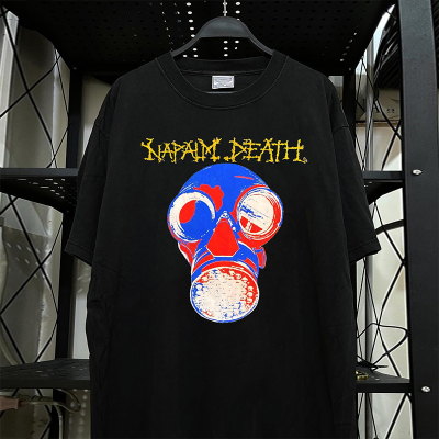 NapalmDeath乐队美式暗黑系T恤