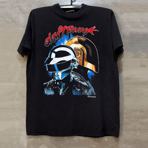 DaftPunk蠢朋克乐队赛博朋克T恤