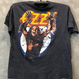 Ozzy osbourne奥兹乐队摇滚重金属cityboy高街短袖男女质感T恤潮