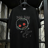 Goo 男 复古痞帅半袖 Dolls重金属乐队潮牌短袖 T恤Rapcore美式