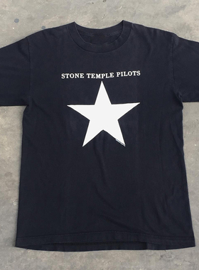 Stone Temple Pilots石庙向导乐队简约五角星cityboy男女短袖T恤