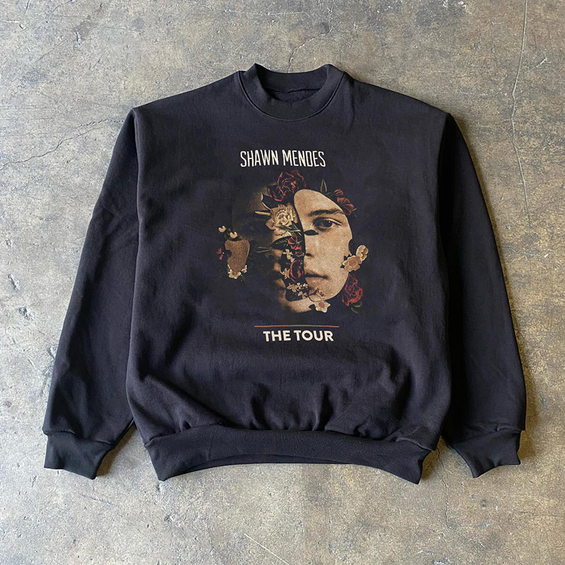 肖恩·蒙德兹痞帅长袖卫衣