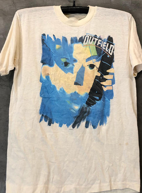 The Outfield Play Deep专辑封面西海岸hiphop摇滚男女短袖T恤潮