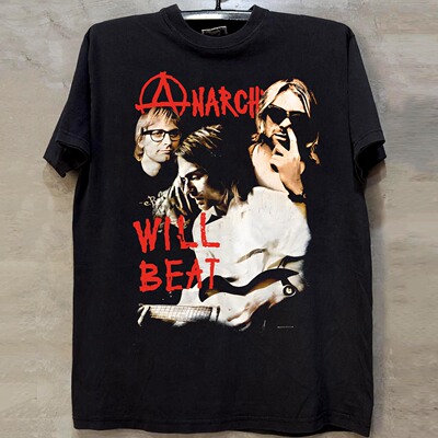 KurtCobain复古摇滚纯棉短袖