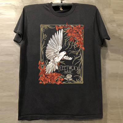 FleetwoodMac乐队美式短袖T恤潮
