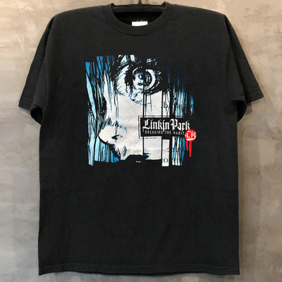 短袖T恤动漫风男女林肯公园乐队