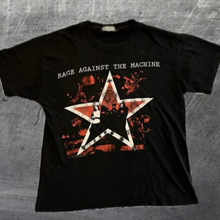 摇滚潮牌纯棉短袖 Rage Machine暴力反抗机器美式 the T恤 Against