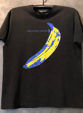 The Velvet Underground地下丝绒乐队和妮可高街摇滚复古短袖T恤