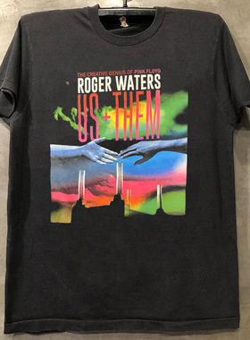 Roger Waters摇滚歌手罗格·沃特斯chic重磅痞帅美式短袖T恤潮tee
