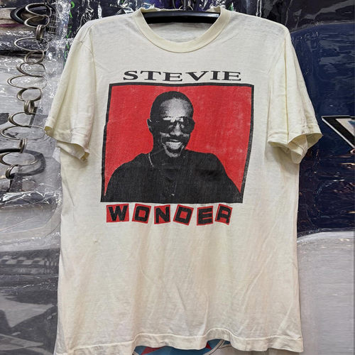 StevieWonder美式复古纯棉短袖